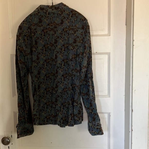 Corduroy Western Style Shirt - Picture 4 of 5